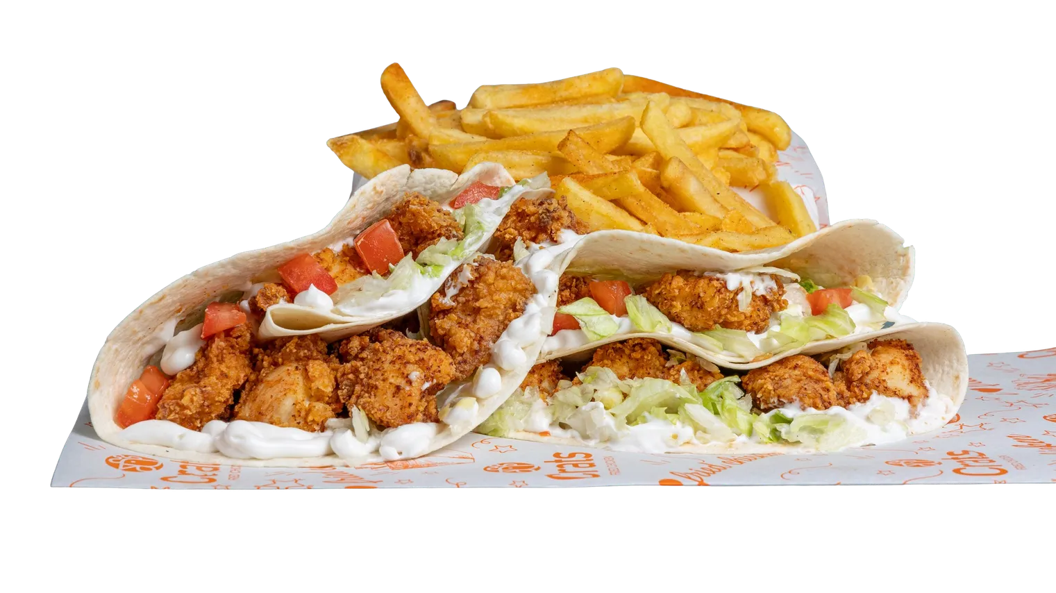 Crats fried chicken burger
