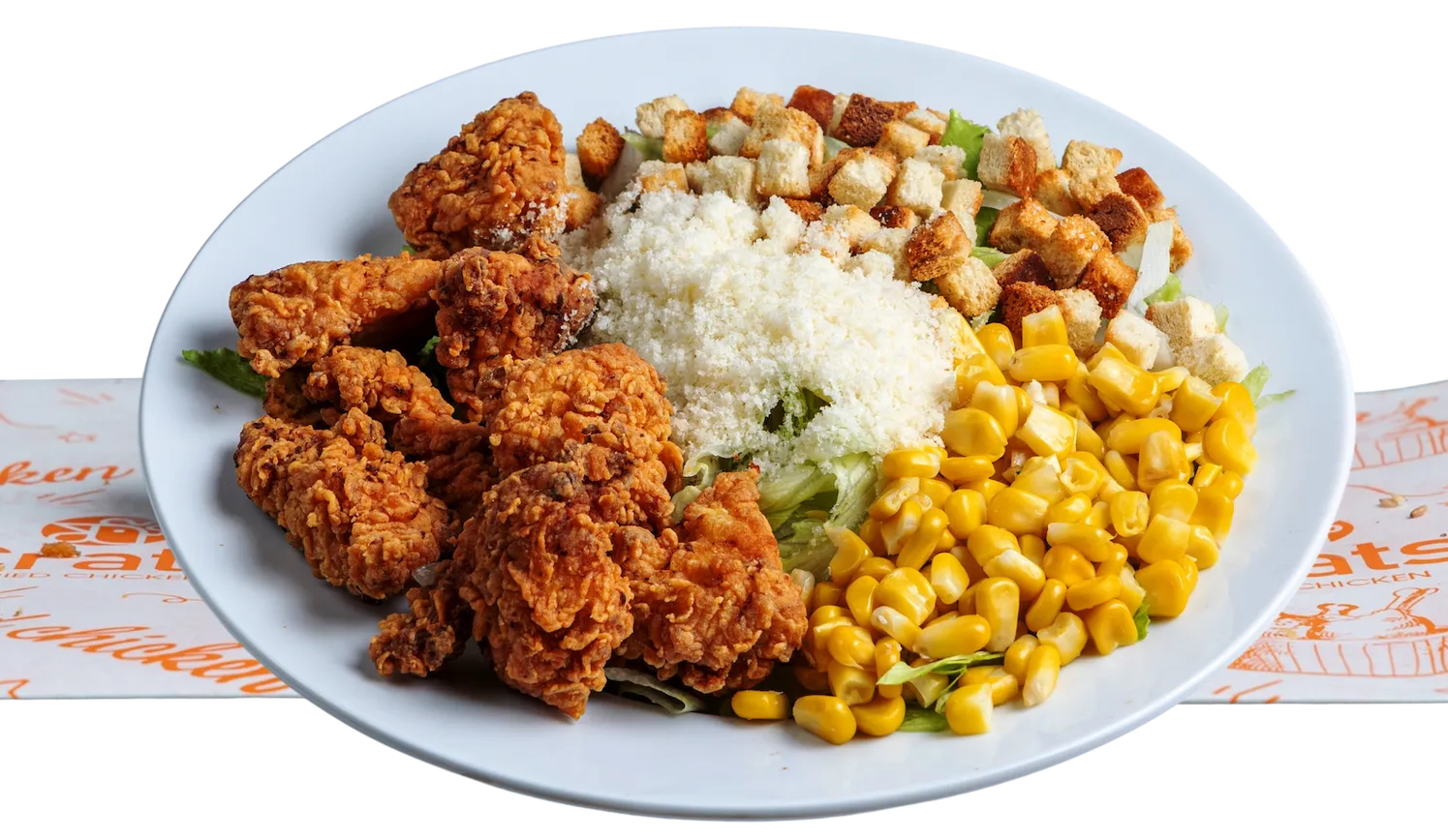 Crats Fried Chicken meal